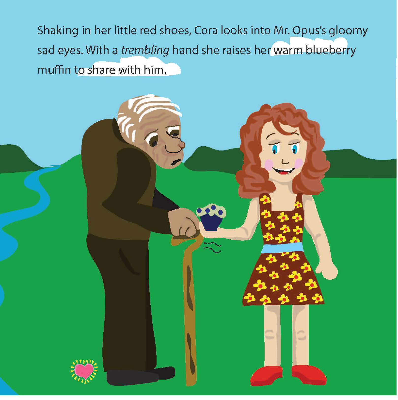 Cora Courage - finished illustrated spread, page 10