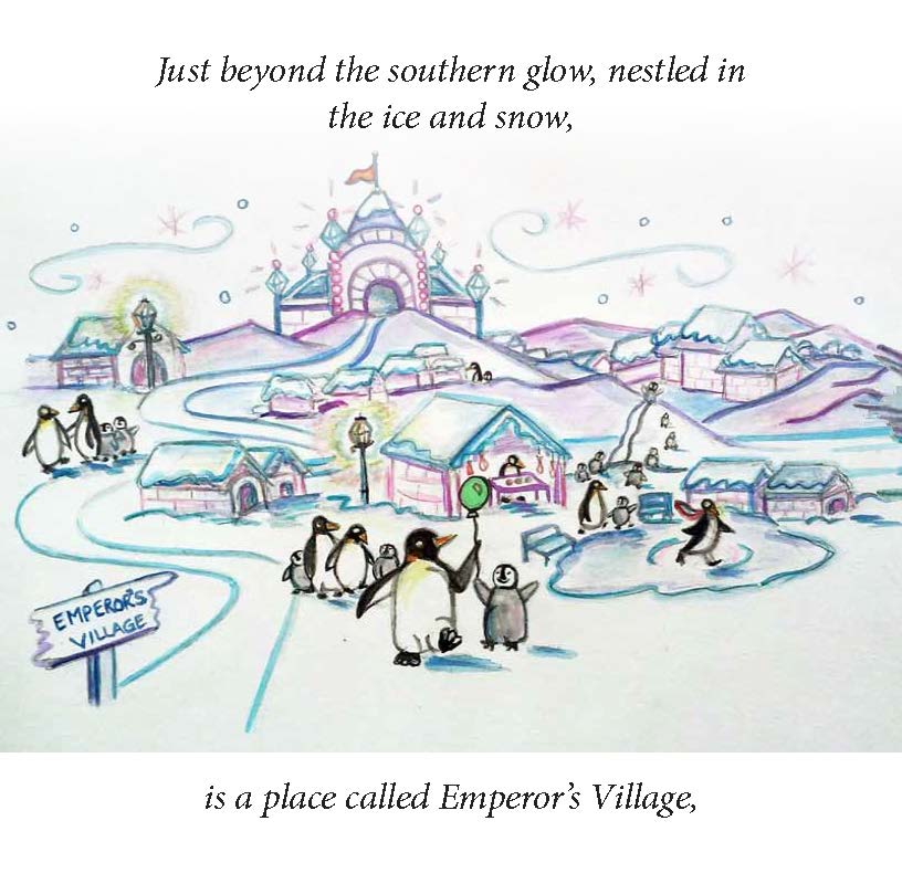 Scarlett's Journey Home - finished illustrated spread, page 4